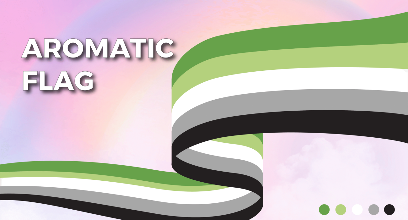 Aromantic Flag