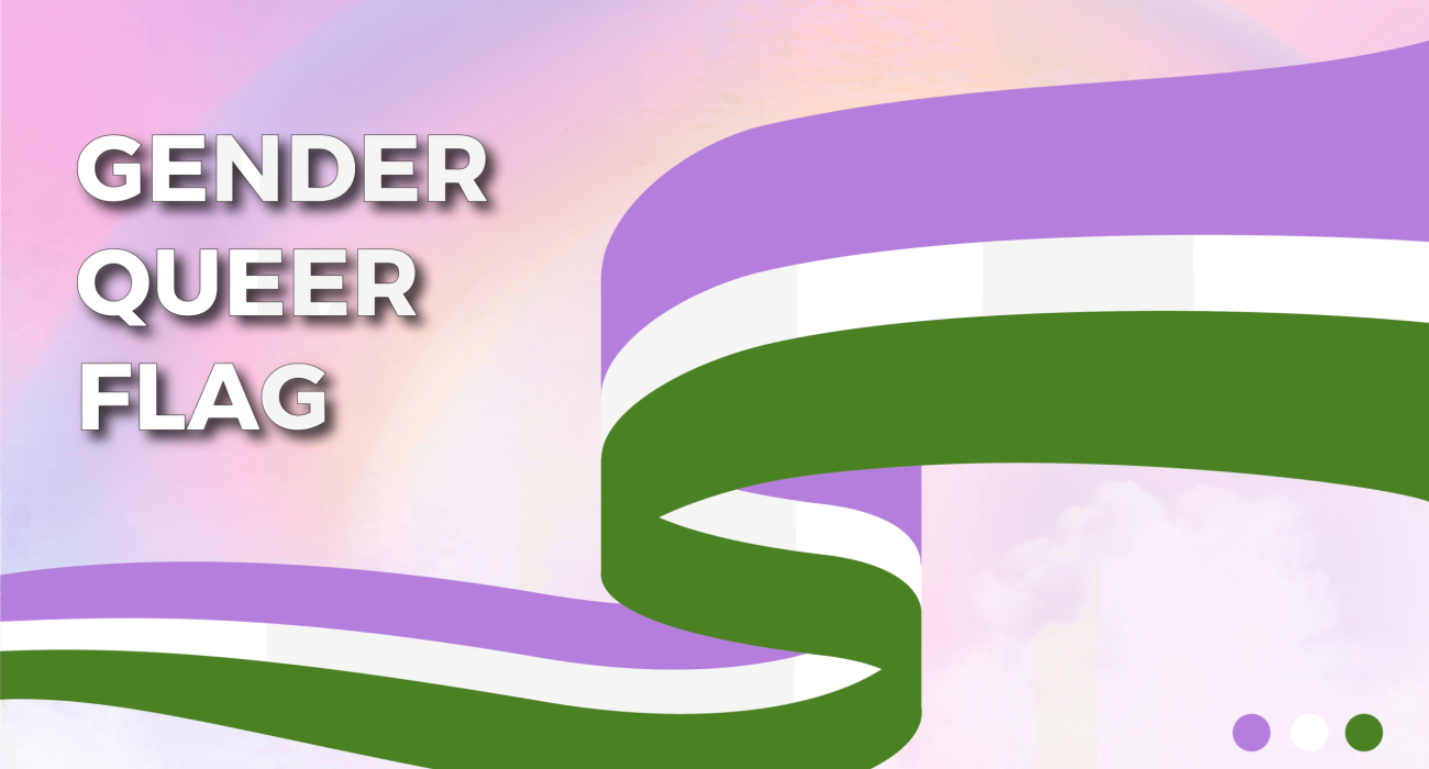 Gender Queer pride Flag