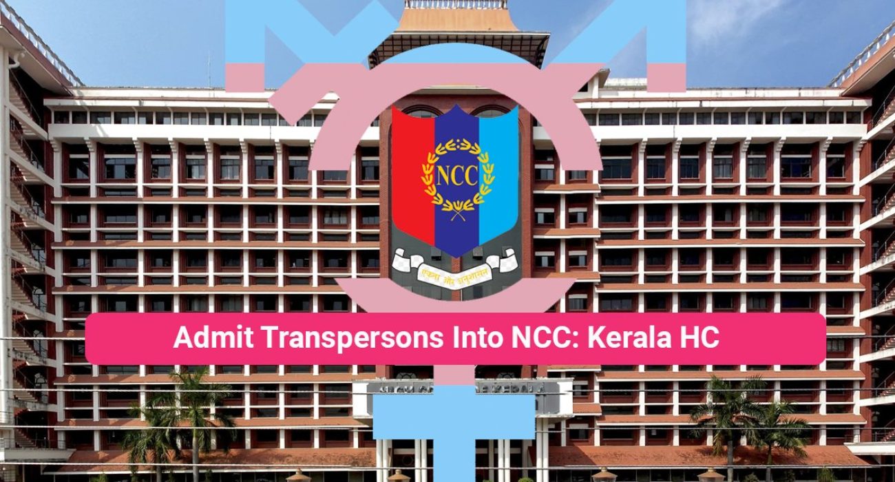 Admit Transpersons Into NCC
