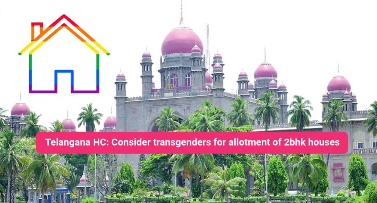 Consider transgenders for allotment of 2bhk houses